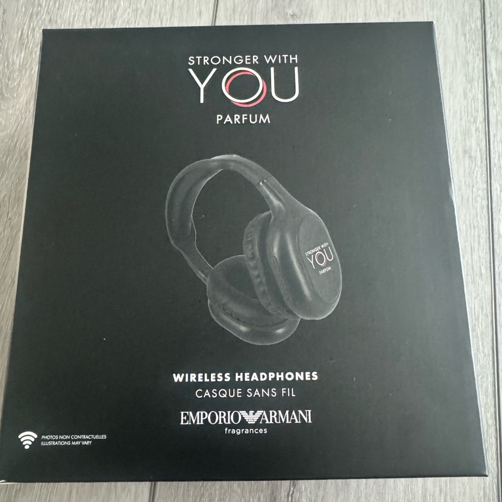 Emporio Armani Fragrances wireless headphones
